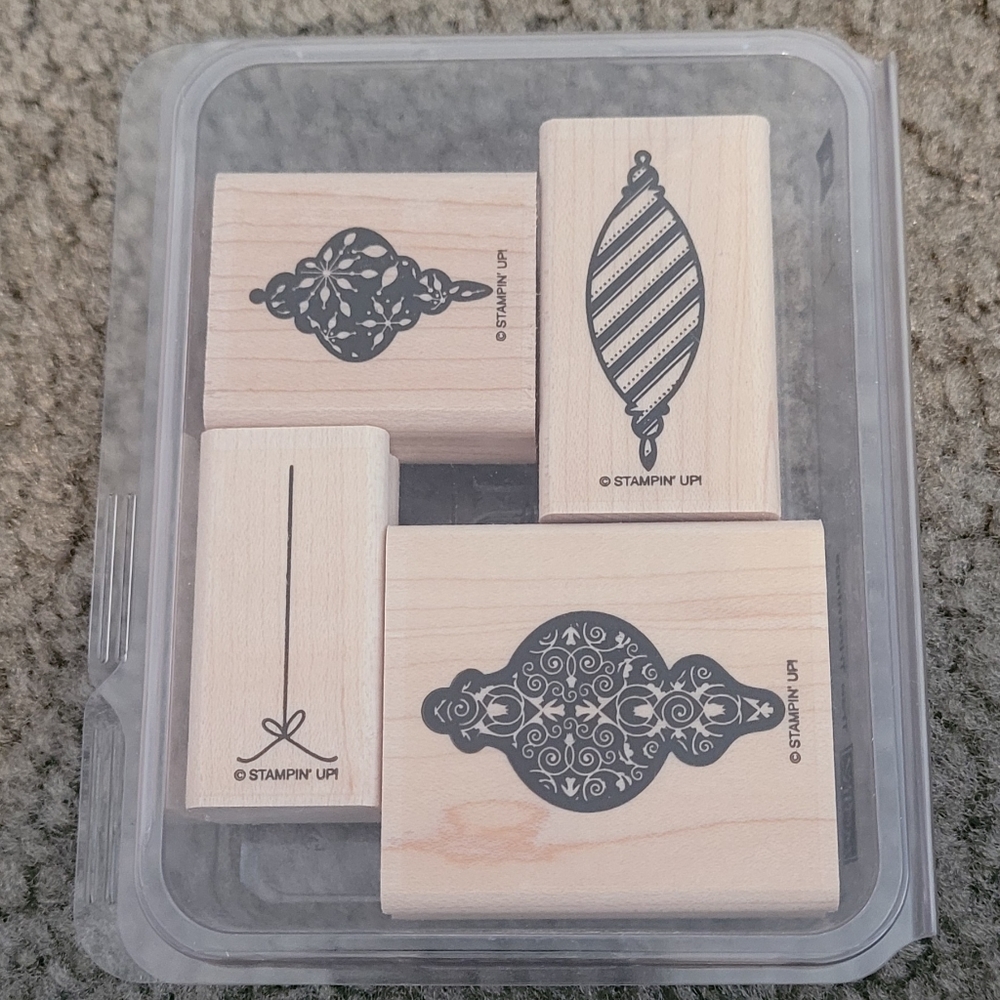 STAMPIN UP RETIRED Tree Trimmings